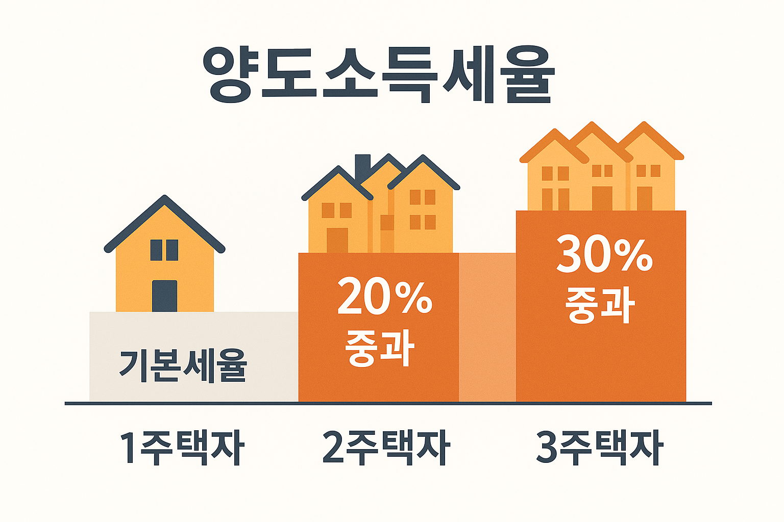 다주택자 중과세율 설명