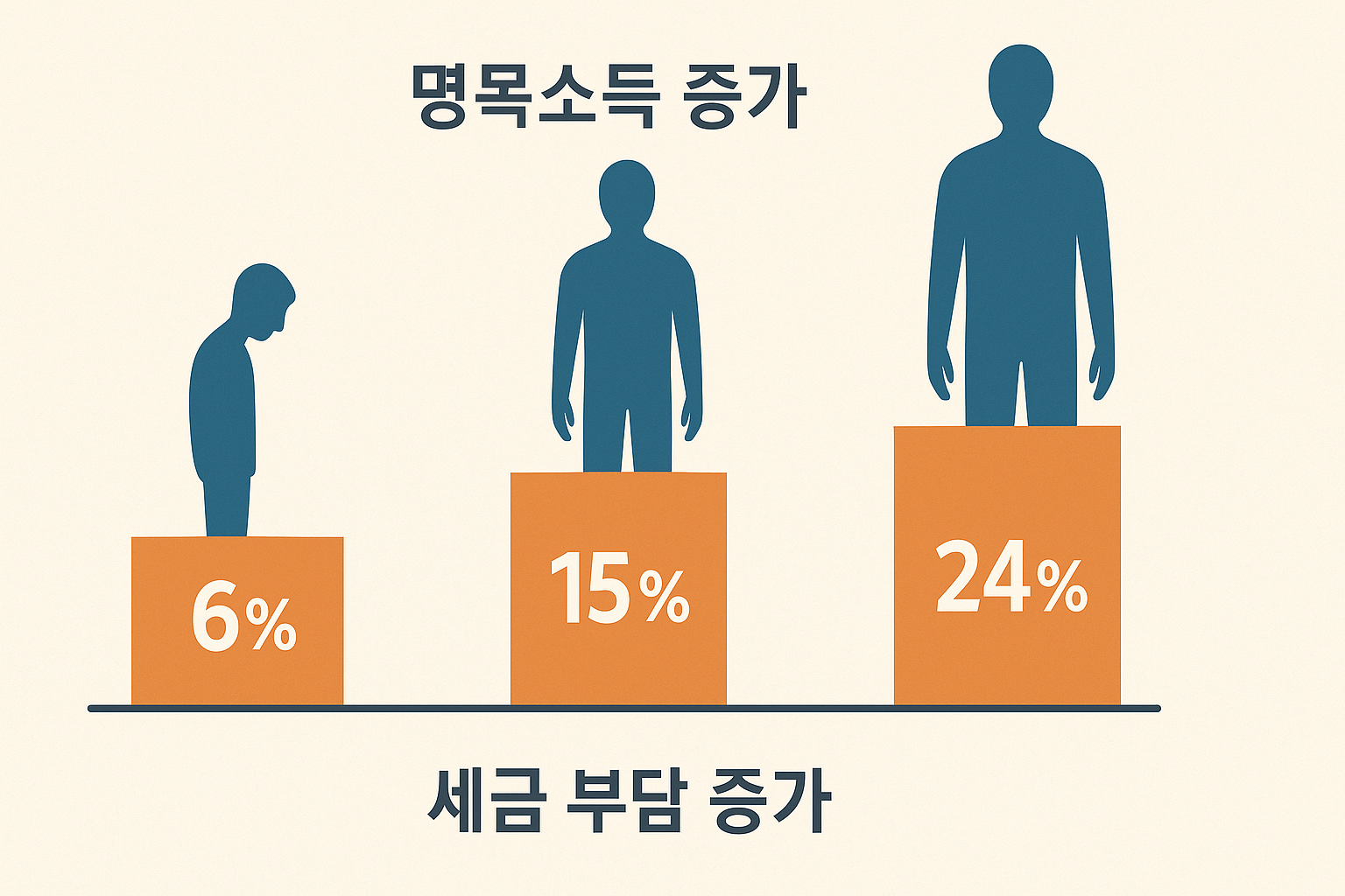 브래킷 크리프 개념 시각화